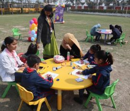 DRAWING COMPETITION FOR PG TO III -Seth M.R. Jaipuria School Hardoi